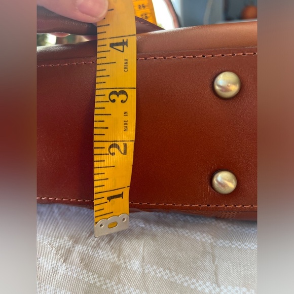 Patricia Nash Rosina Leather Cutout Tooled Shoulder Bag - Picture 10 of 16